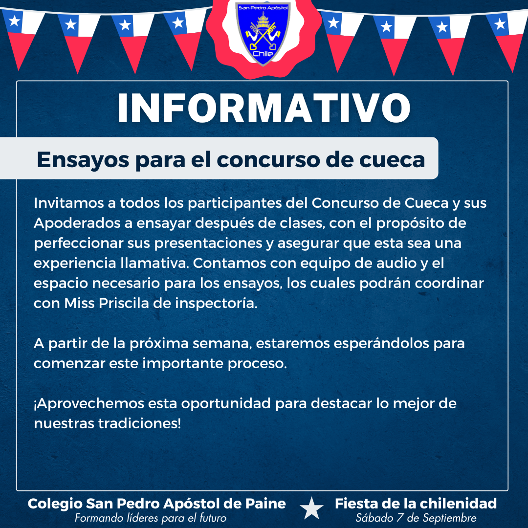 ensayos para el concurso de cueca