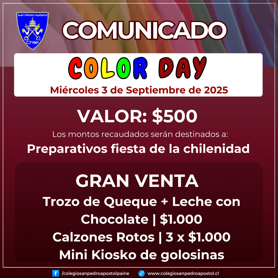 informativo color day miercoles 3 de septiembre