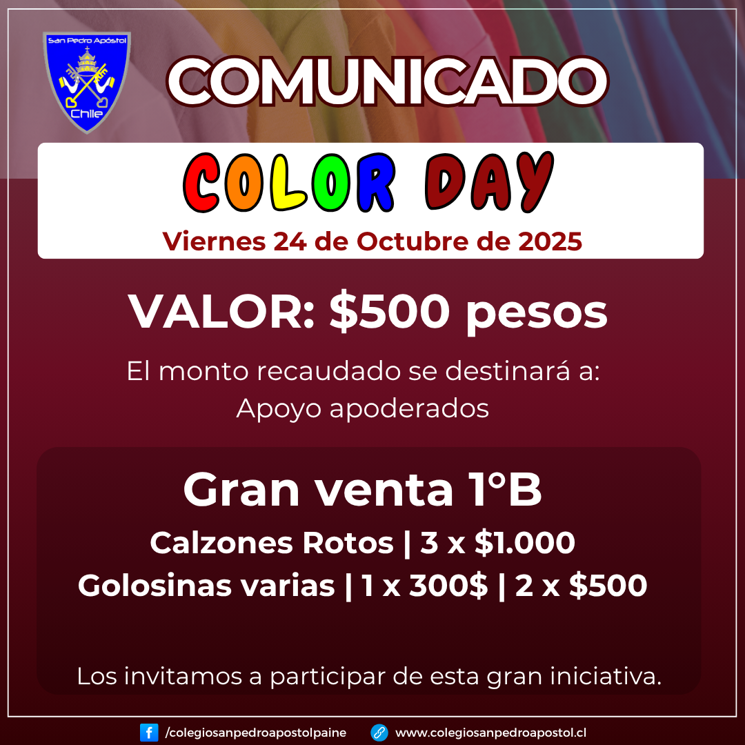 informativo color day viernes 24 de octubre.