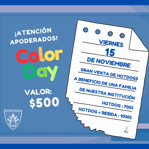 Color day viernes 15 de Noviembre
