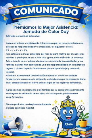 informativo asistencia abril 2026