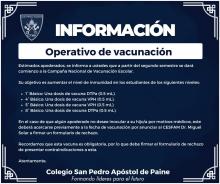 informativo operativo de vacunación