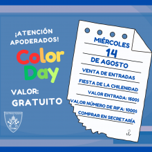color day 14 de agosto