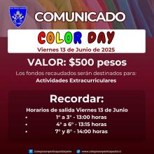 Informativo color day viernes 13 de junio de 2025
