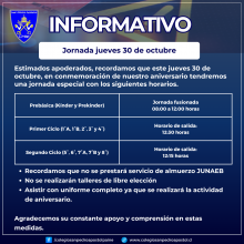 jornada jueves 30 de octubre de 2025
