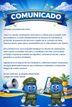 informativo visita de carabineros de chile al colegio